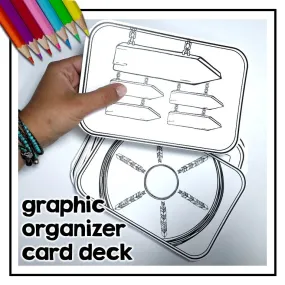 100 Graphic Organizer Review Cards