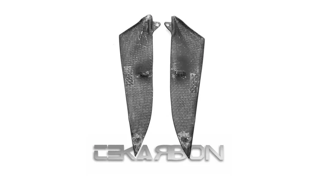 2004 - 2006 Yamaha R1 Carbon Fiber Side Tank Panels (Twill)