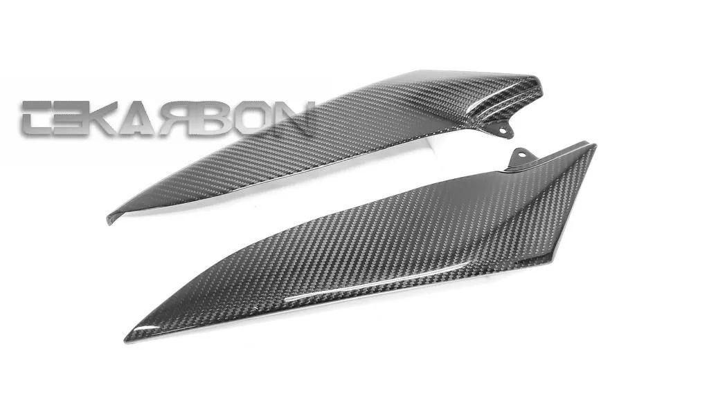 2004 - 2006 Yamaha R1 Carbon Fiber Side Tank Panels (Twill)