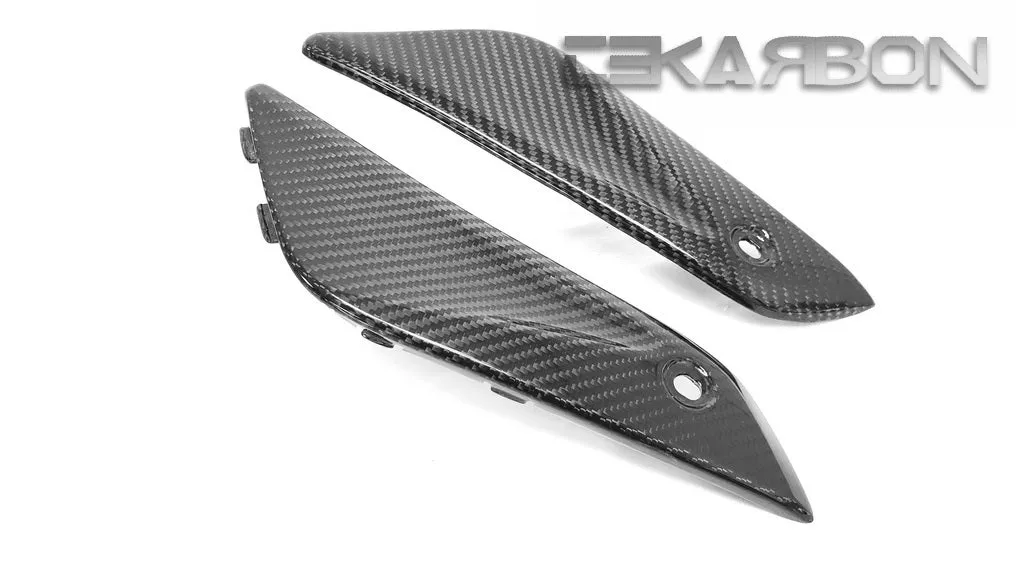 2004 - 2007 Honda CBR1000RR Carbon Fiber Front Side Tank Panels