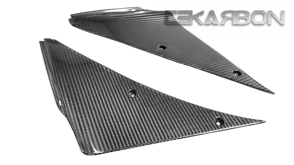 2005 - 2006 Kawasaki ZX6R Carbon Fiber Inner Side Panels