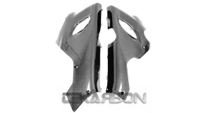 2005 - 2006 Kawasaki ZX6R Carbon Fiber Lower Side Fairings