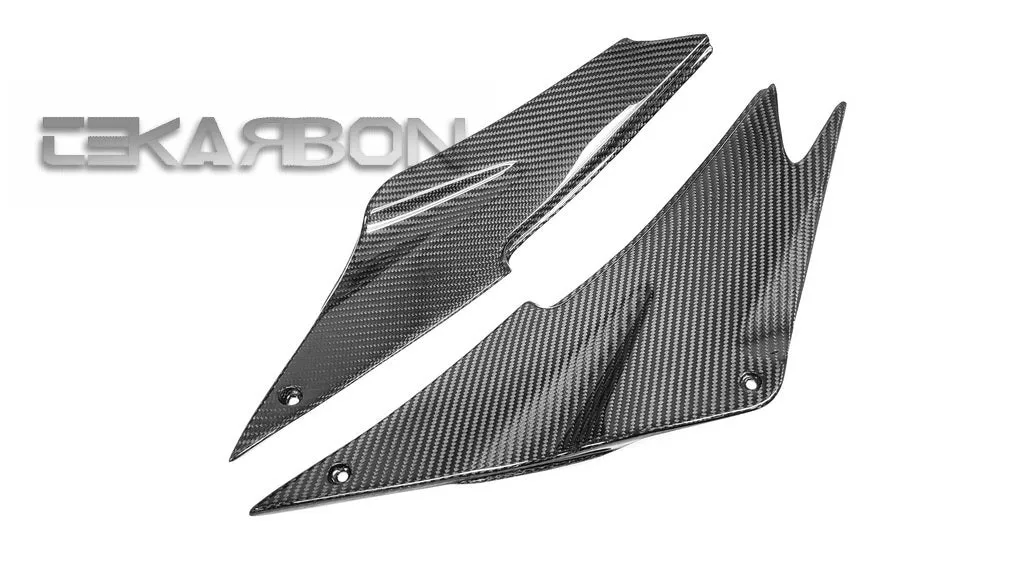 2005 - 2006 Kawasaki ZX6R Carbon Fiber Side Tank Panels