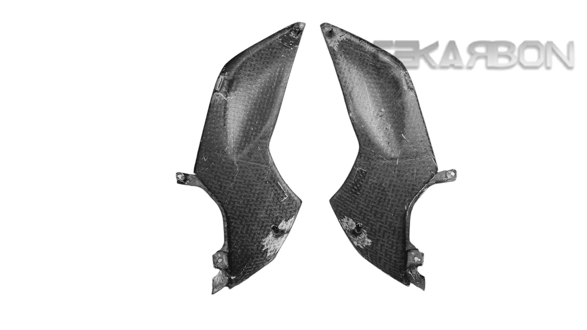 2005 - 2008 BMW K1200R Carbon Fiber Side Tank Panels