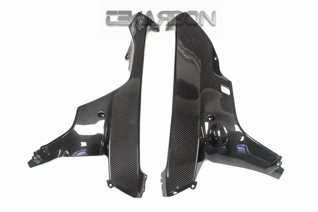 2006 - 2007 Honda CBR1000RR Carbon Fiber Lower Side Fairing (Twill only)