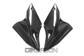 2006 - 2007 Kawasaki ZX10R Carbon Fiber Side Tank Panels