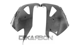 2006 - 2020 Kawasaki ZX14R Carbon Fiber Lower Side Fairings