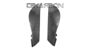 2007 - 2008 Kawasaki ZX6R Carbon Fiber Side Tank Panels