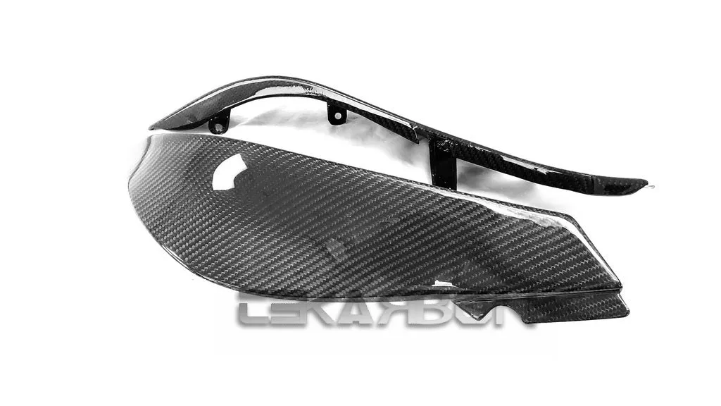 2007 - 2008 Kawasaki ZX6R Carbon Fiber Side Tank Panels