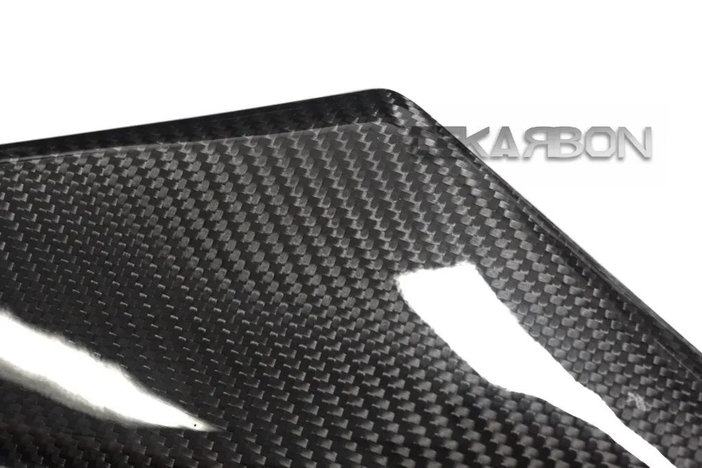 2007 - 2008 Suzuki GSXR 1000 Carbon Fiber Side Tank Panels (Twill)