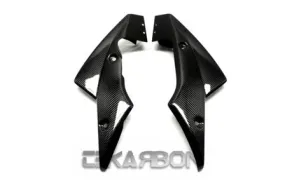 2007 - 2011 Kawasaki Z750 Carbon Fiber Lower Side Fairings