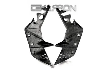 2007 - 2011 Kawasaki Z750 Carbon Fiber Side Fairing Panels