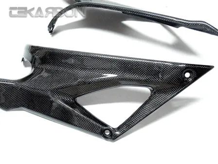 2007 - 2012 Ducati Superbike 1198 1098 848 Carbon Fiber Side Tank Panels