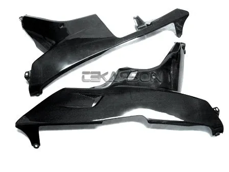 2007 - 2012 Honda CBR600RR Carbon Fiber Lower Side Fairings