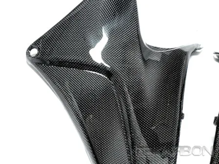 2007 - 2012 Honda CBR600RR Carbon Fiber Side Tank Panels