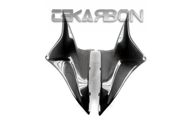 2007 - 2012 Honda CBR600RR Carbon Fiber Side Tank Panels