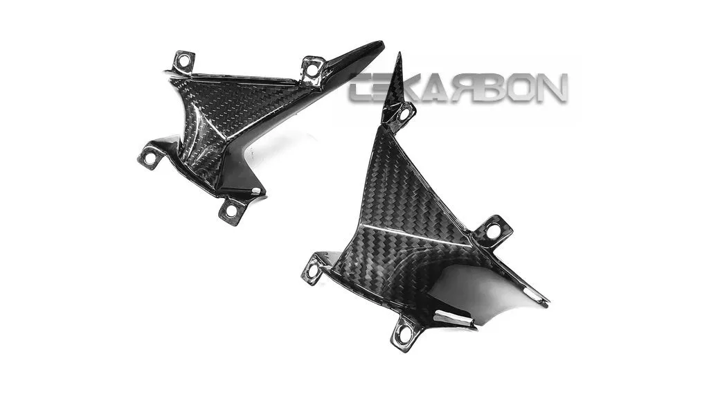 2007 - 2012 Honda CBR600RR Carbon Fiber Small Side Panels