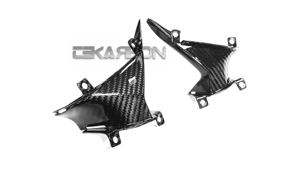 2007 - 2012 Honda CBR600RR Carbon Fiber Small Side Panels