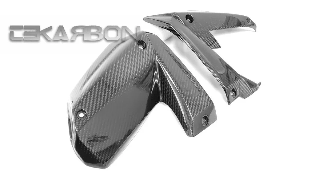 2008 - 2009 Kawasaki ZX10R Carbon Fiber Side Fairing Panels