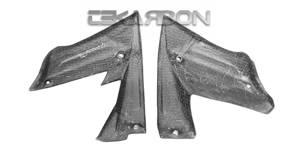 2008 - 2009 Kawasaki ZX10R Carbon Fiber Side Fairing Panels