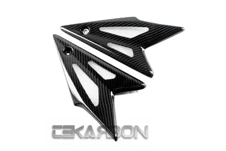 2008 - 2010 Triumph Speed Triple Carbon Fiber Side Tank Panels