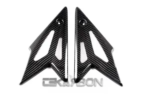 2008 - 2010 Triumph Speed Triple Carbon Fiber Side Tank Panels