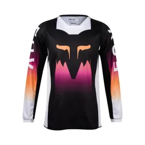 24 FOX YOUTH GIRLS' 180 FLORA JERSEY [BLACK/PINK] YL