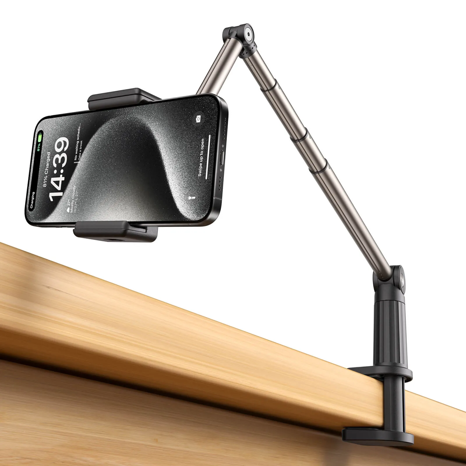 Adjustable Overhead Phone Stand