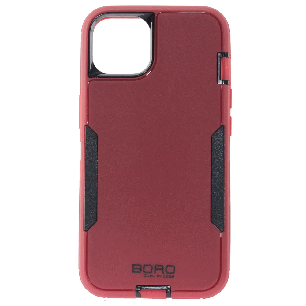 Apple iPhone 12/12 Pro Case, (BORO) Slim Armor Case, Color Red