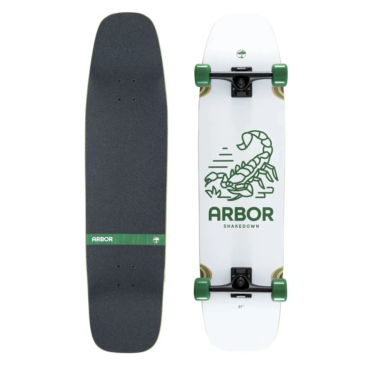 Arbor Shakedown 37 Scorpion Skateboard Complete - 9.25" Multi