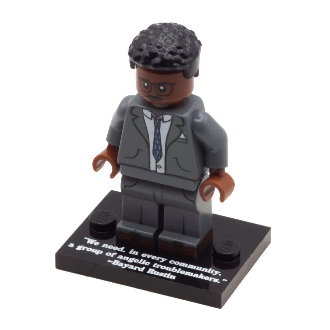 Bayard Rustin - Custom LEGO Minifigure