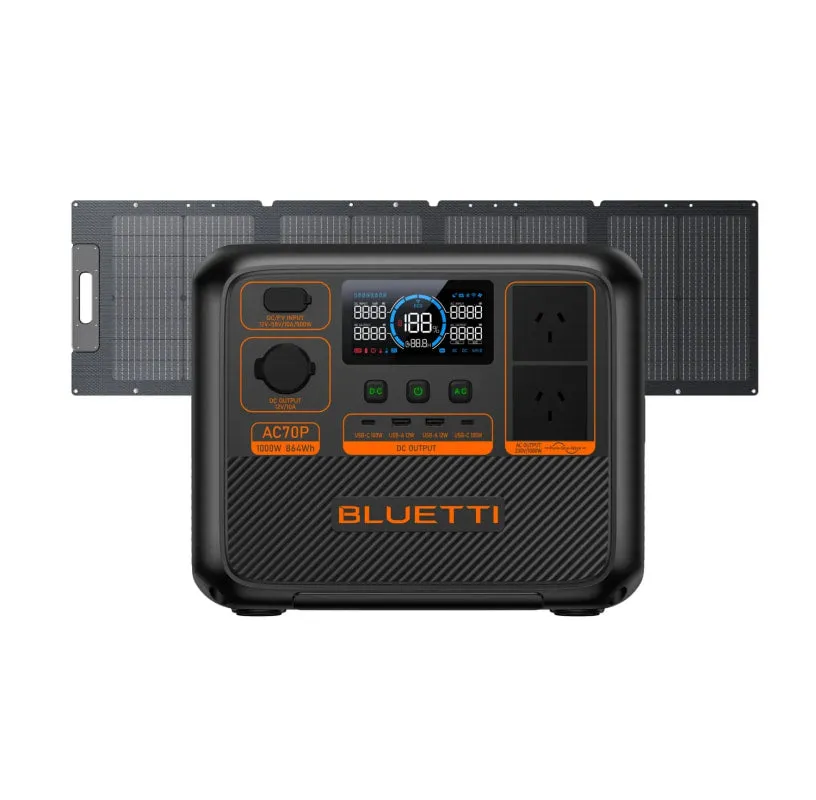 Bluetti AC70P Portable Power Station | 1000W