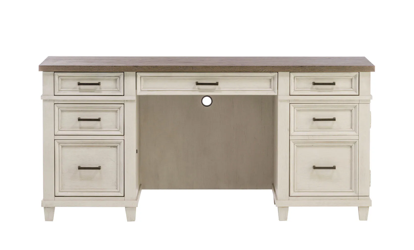 Caraway Credenza Desk and Hutch