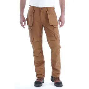 Carhartt 103337 Steel Rugged Flex Relaxed Fit Holster Pocket Work Pant Brown