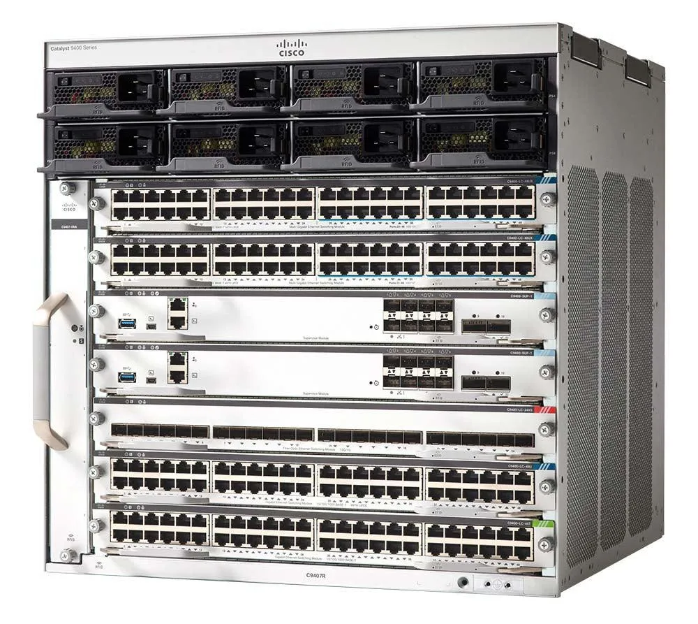 Cisco C9407R-96U-BNDL-A network equipment chassis 10U Grey