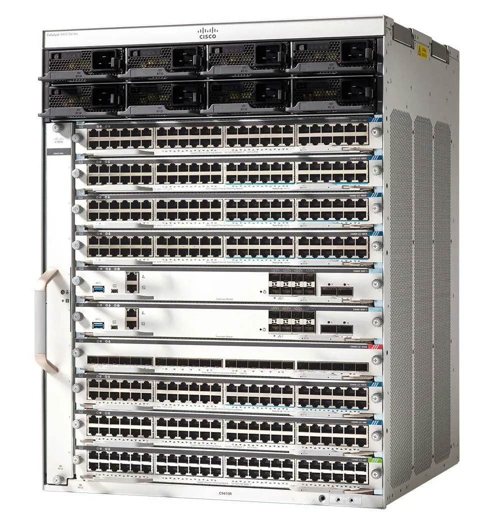 Cisco C9410R-96U-BNDL-A network equipment chassis 13U Grey