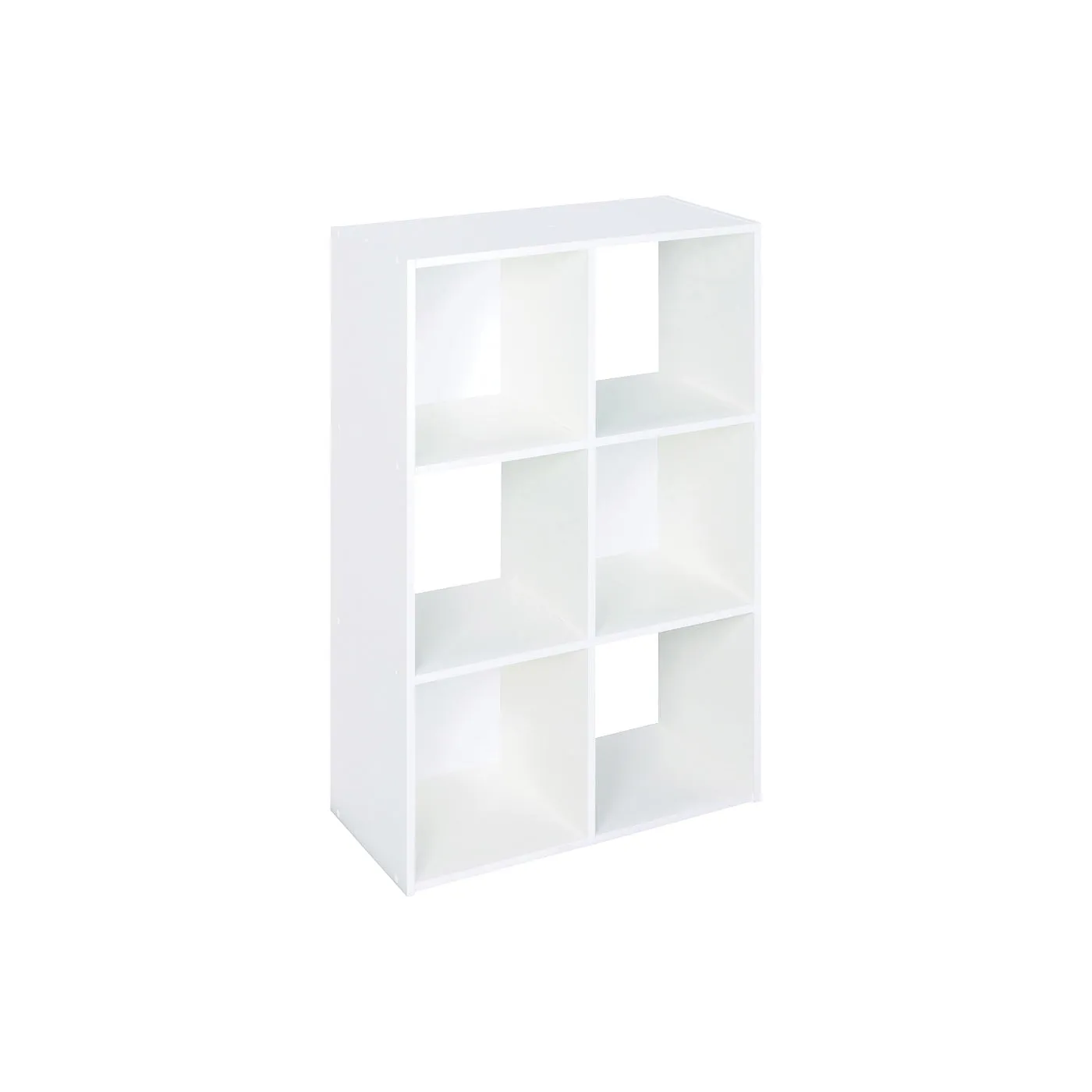 ClosetMaid Cubeicals 8996-00 Closet Organizer, 6-Cube, 24-1/8 in OAW, 35-7/8 in OAH, White