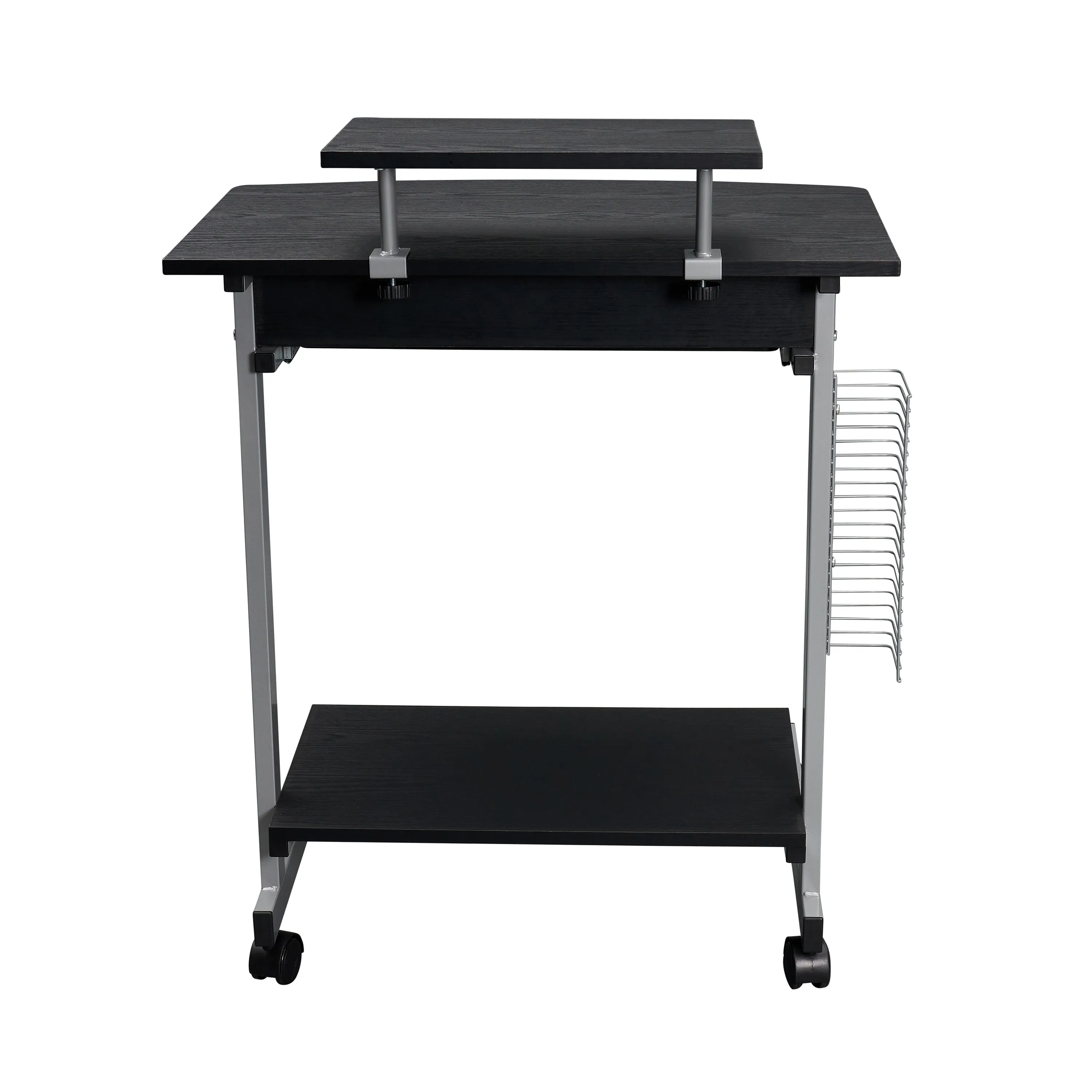 Compact Computer Cart With Storage