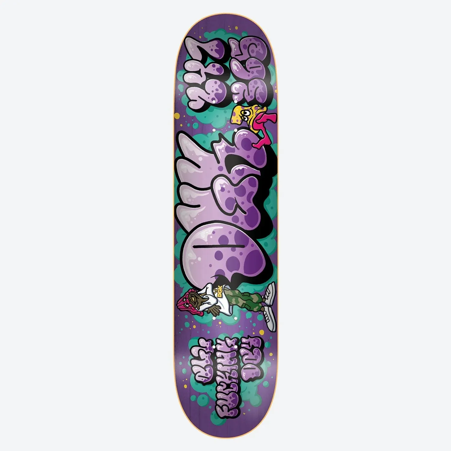 DGK Bubble Skateboard Deck - 8.38" Black