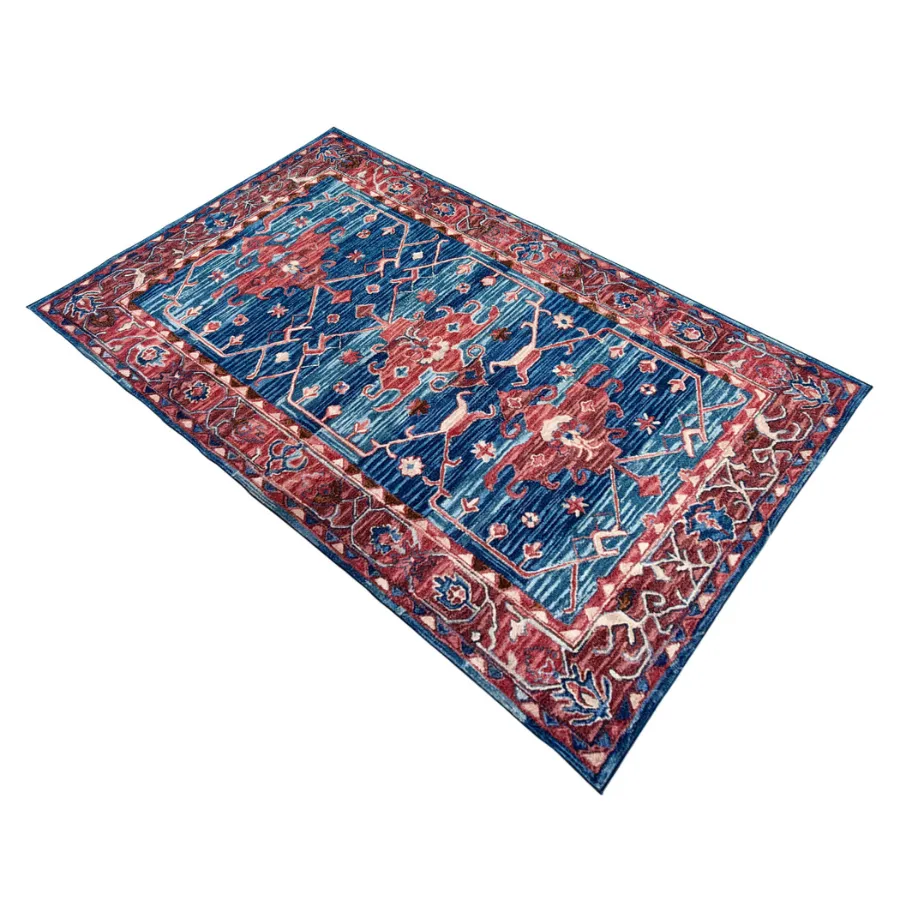 Dibru Multicolour Traditional Rug