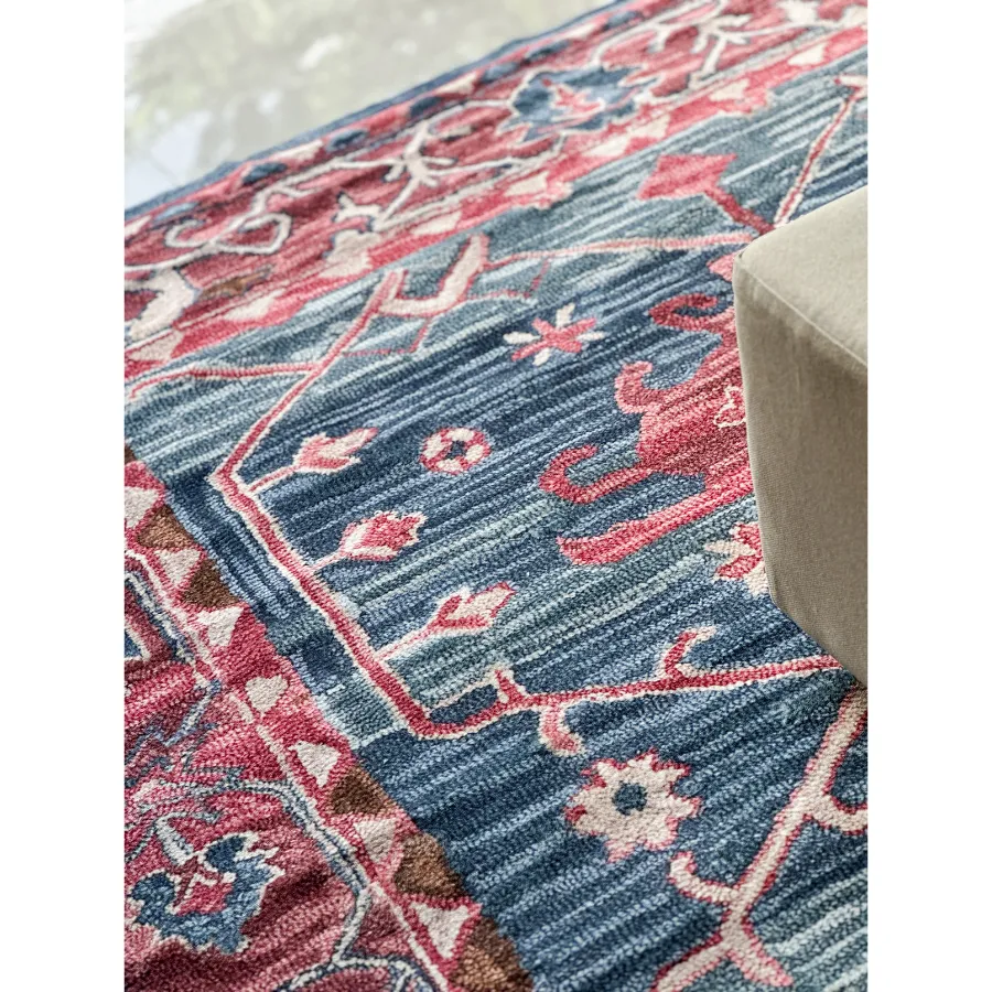 Dibru Multicolour Traditional Rug