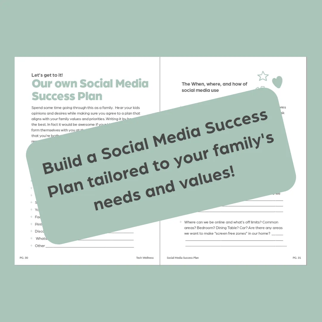 Don't Hand Your Child A Smart Phone Without A Plan!  Our New Family Social Media Plan