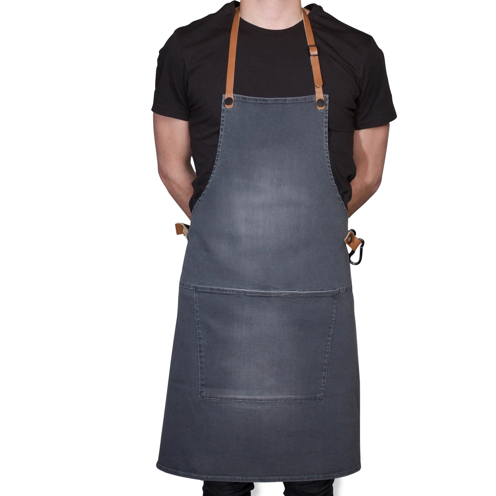 Dutchdeluxes Canvas BBQ Apron in Washed Grey