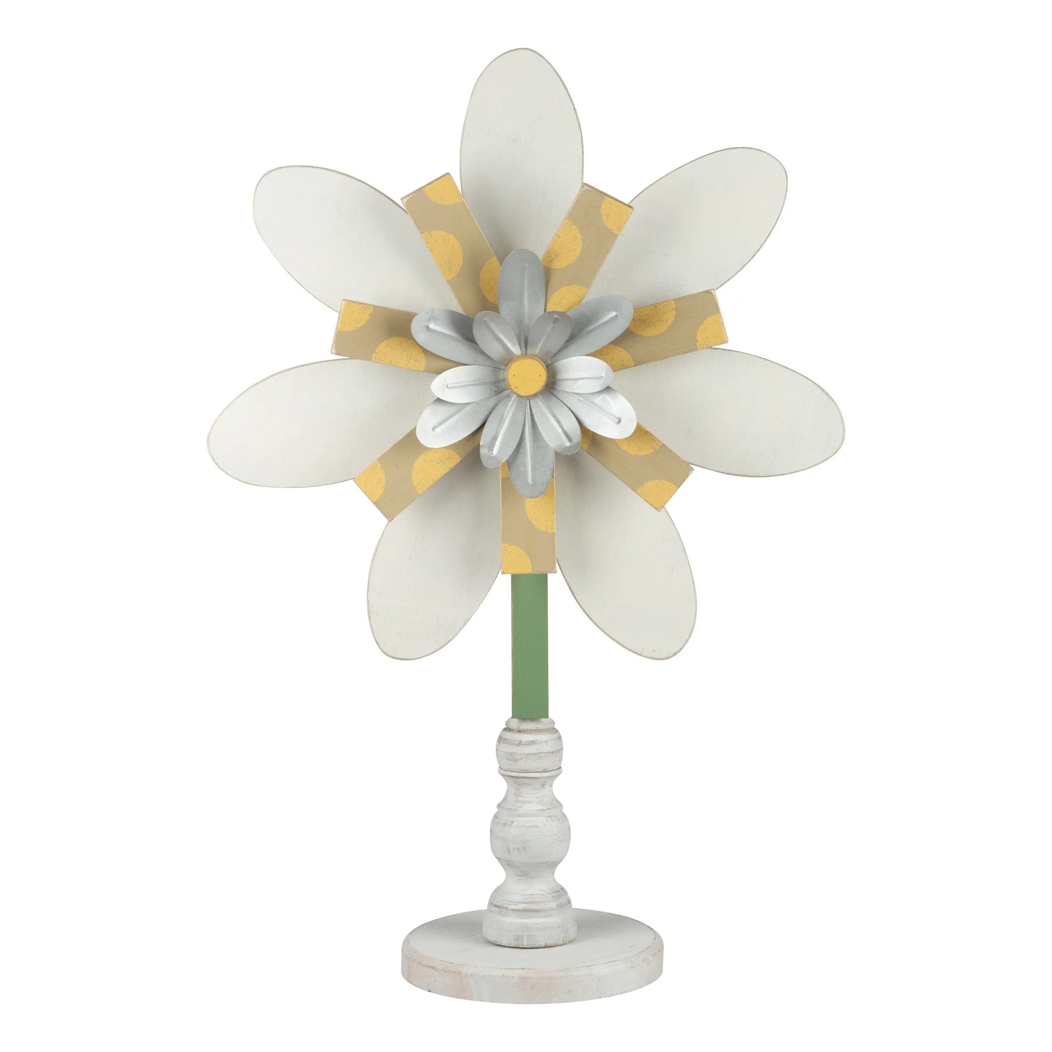 Flower Wood Topper