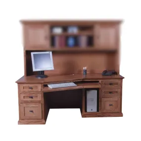 Forest Designs Mission Desk 1047 (78W x 30H x 28D) DESK ONLY