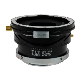 Fotodiox Pro TLT ROKR - Tilt / Shift Lens Mount Adapter Compatible with Mamiya 645 (M645) Mount Lenses to Canon RF Mount Mirrorless Camera Body