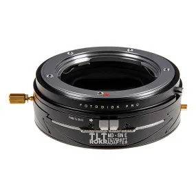 Fotodiox Pro TLT ROKR - Tilt / Shift Lens Mount Adapter Compatible with Minolta Rokkor (SR / MD / MC) SLR Lenses to Sony Alpha E-Mount Mirrorless Camera Body