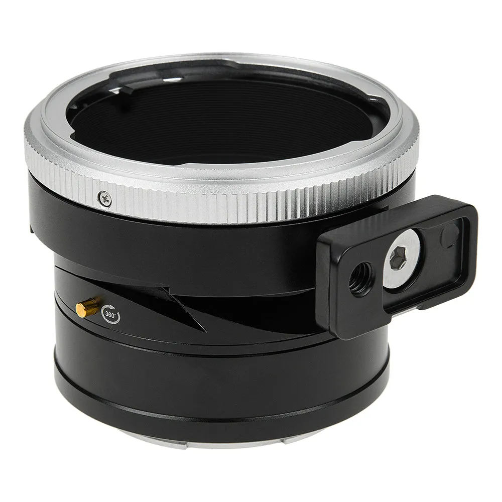 Fotodiox Pro TLT ROKR - Tilt / Shift Lens Mount Adapter Compatible with Pentacon 6 (Kiev 66) SLR Lenses to fit Canon RF Mount Mirrorless Camera Body