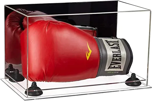 Full-Size Boxing Glove Display Case Horizontal - Mirror (A011/V16)