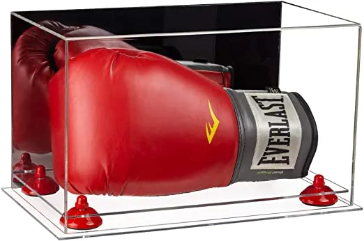 Full-Size Boxing Glove Display Case Horizontal - Mirror (A011/V16)